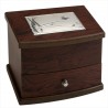 JOYERO CAJON 18X13X13 CHAPA RECT. MARIPOSAS