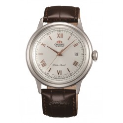 RELOJ ORIENT ESFERA BLANCA Y PLATA