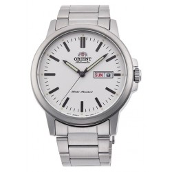 RELOJ ORIENT ACERO PLATEADO