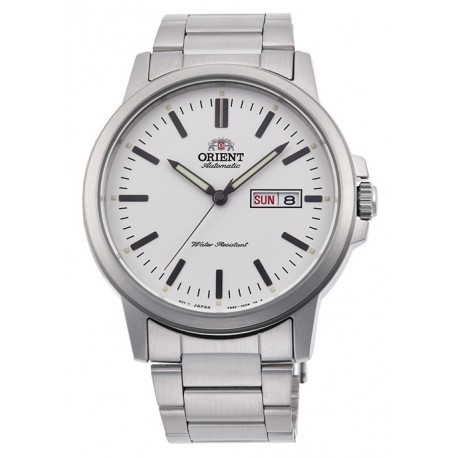 RELOJ ORIENT ACERO PLATEADO