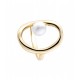 ANILLO COCO DE DURAN EXQUSE DE PLATA DORADA