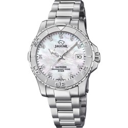 RELOJ SUIZO JAGUAR COUPLE DIVER BLANCO