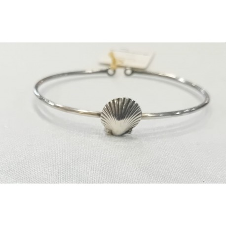 PULSERA PLATA CONCHA