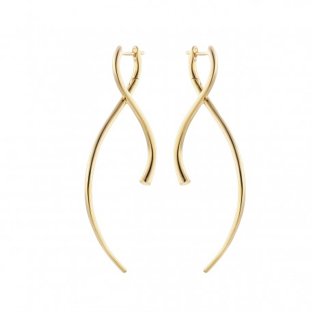 Pendientes de plata de la colección Piazza de Durán Exquse