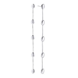 Pendientes de plata de la colección Piccola de Durán Exquse