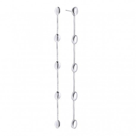Pendientes de plata de la colección Piccola de Durán Exquse