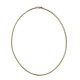 Collar de plata de la colección TuboGas de Durán Exquse