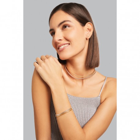 Collar de plata de la colección TuboGas de Durán Exquse