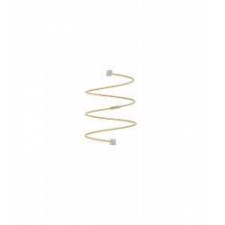 SILENCE half spiral ring