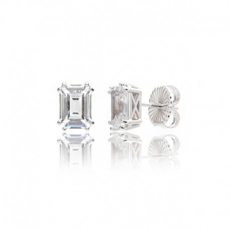 PENDIENTE PLATA CIRCONITA CAMALEONI