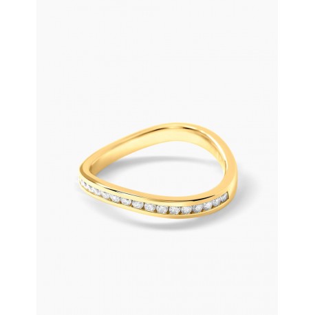 Anillo de oro Seine Reflets