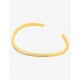 Pulsera rígida dorada Seine Reflections