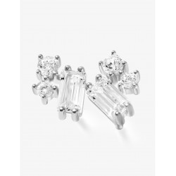 Pendientes Silver Harmony Twist