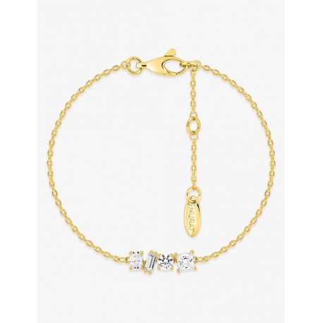 Pulsera Harmonie Twist chapada en oro