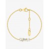 Pulsera Harmonie Twist chapada en oro