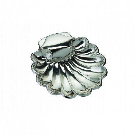 CONCHA PLATA BAUTIZO 9*9