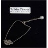 Pulsera Pandeireta Plateada